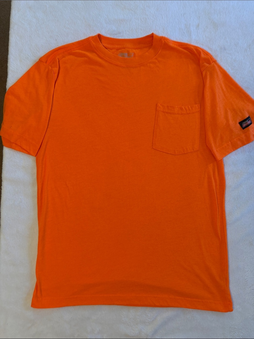 Dickies Bright Orange Short-Sleeve Pocket Tee